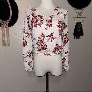 Aeropostale Floral Blouse - like new